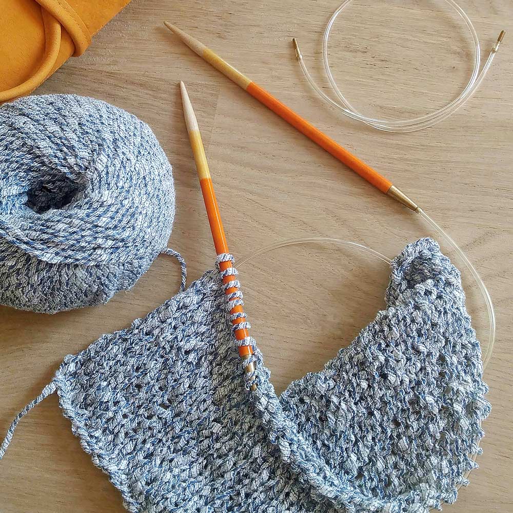 Pony Classic Stricknadeln Aluminium - 7,00 Mm 35 Cm Länge