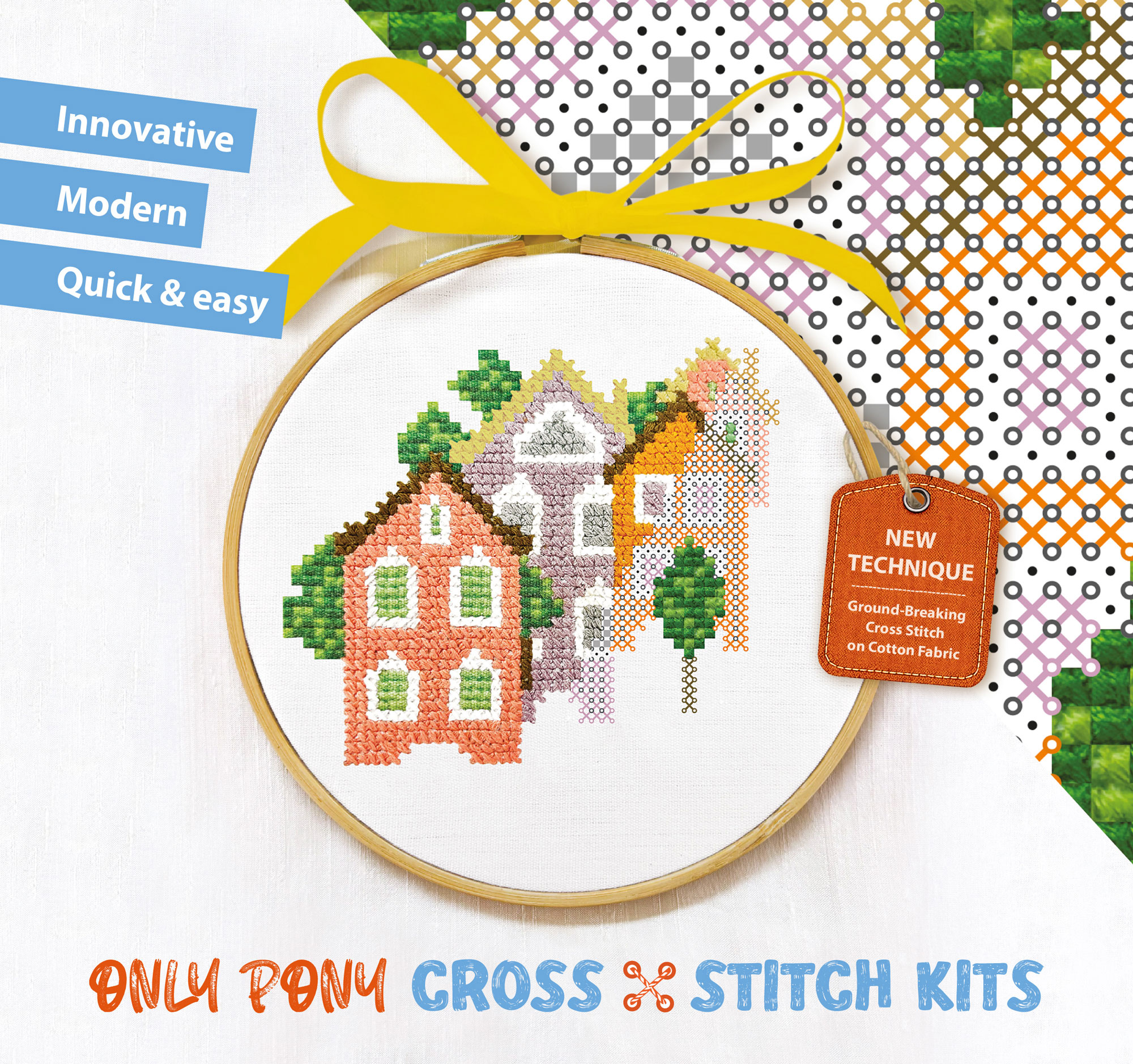 Cross Stitch runder Bildauschnitt