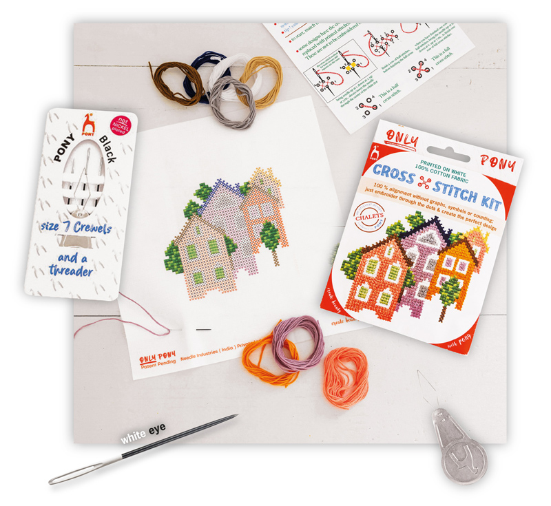 ONLY PONY 4 Stitch Kits